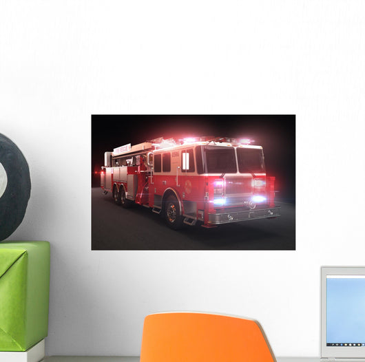 Fire Truck with Lights