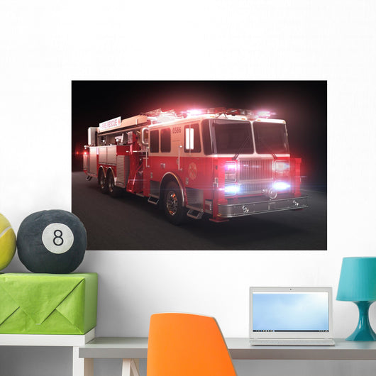 Fire Truck with Lights