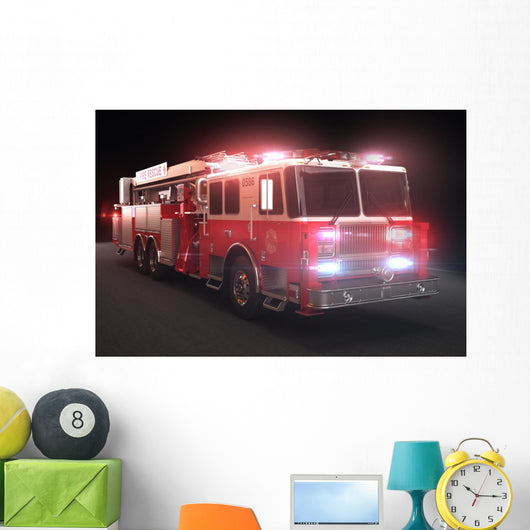 Fire Truck with Lights