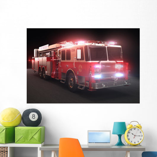 Fire Truck with Lights