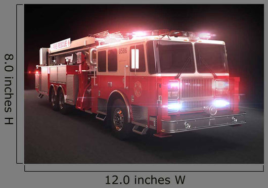 Fire Truck with Lights