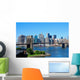 New York City Skyline and Brooklyn Bridge Wall Mural