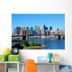 New York City Skyline and Brooklyn Bridge Wall Mural
