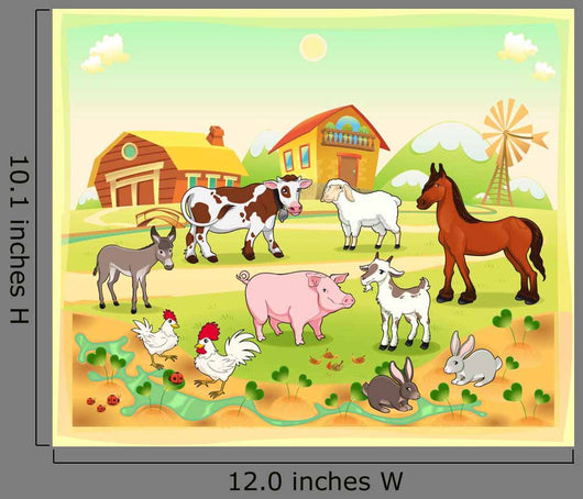 Farm Animals with Vector