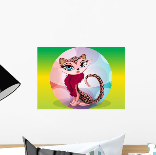 Lovely Leopard Illustration
