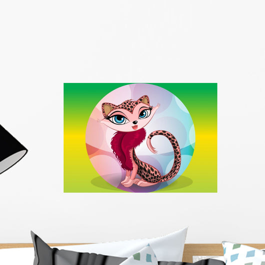 Lovely Leopard Illustration