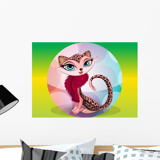 Lovely Leopard Illustration