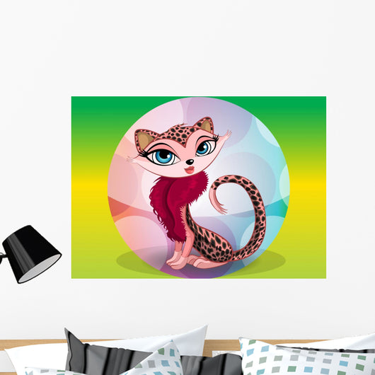 Lovely Leopard Illustration