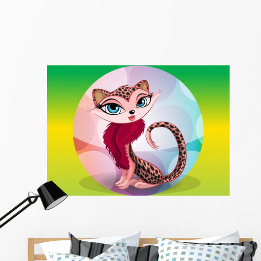 Lovely Leopard Illustration