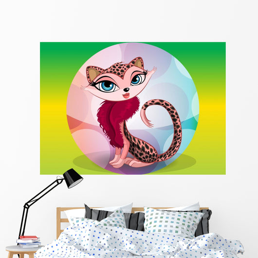 Lovely Leopard Illustration