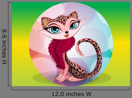 Lovely Leopard Illustration