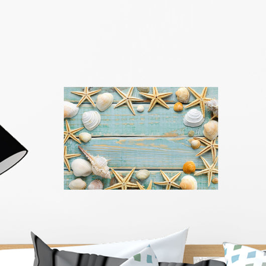Sea Shells Frame Vintage