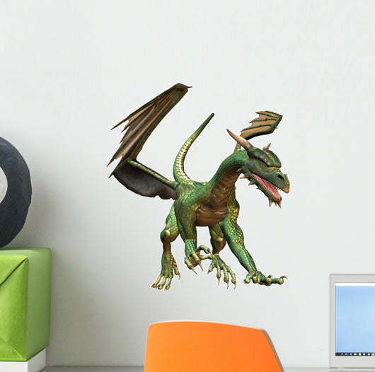 Green Fantasy Dragon