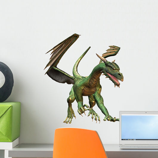 Green Fantasy Dragon
