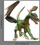 Green Fantasy Dragon