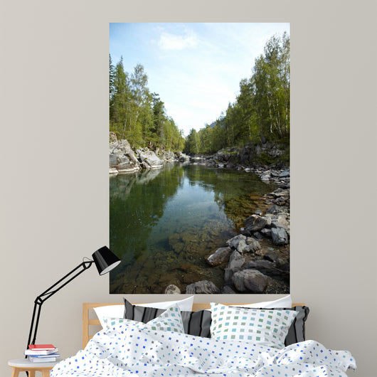 Altai River Kumir Wall Mural