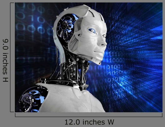 Technology with Robot Android