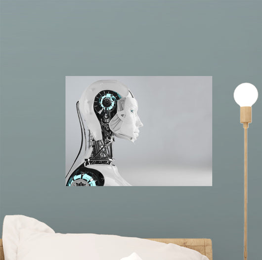 robot  android women Wall Mural