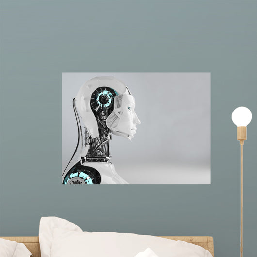 robot  android women Wall Mural