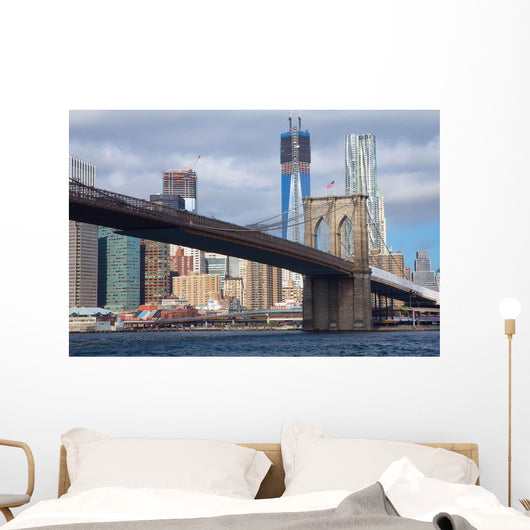 Brooklyn Bridge under Repair Wall Decal