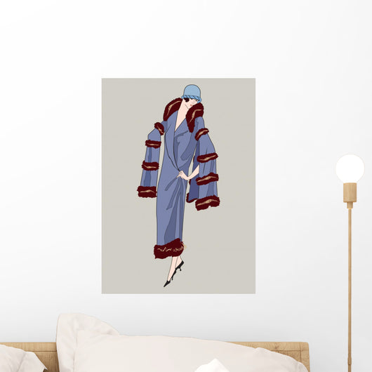 Flapper Girls 20's Style Wall Mural