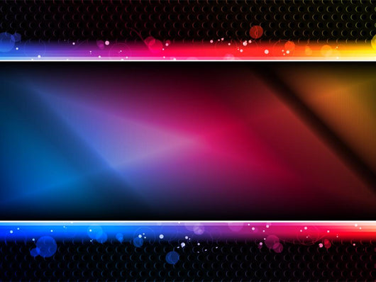 Colorful Rainbow Neon Party