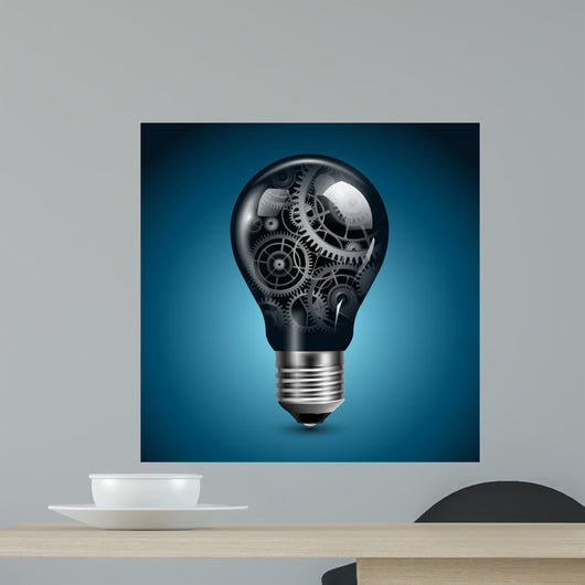 Light Bulb with Gears