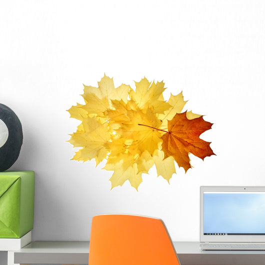Autumn fall leaves Wall Decal