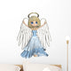 Cute Christmas Angel Wall Decal