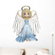 Cute Christmas Angel Wall Decal