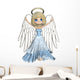 Cute Christmas Angel Wall Decal