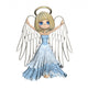 Cute Christmas Angel Wall Decal