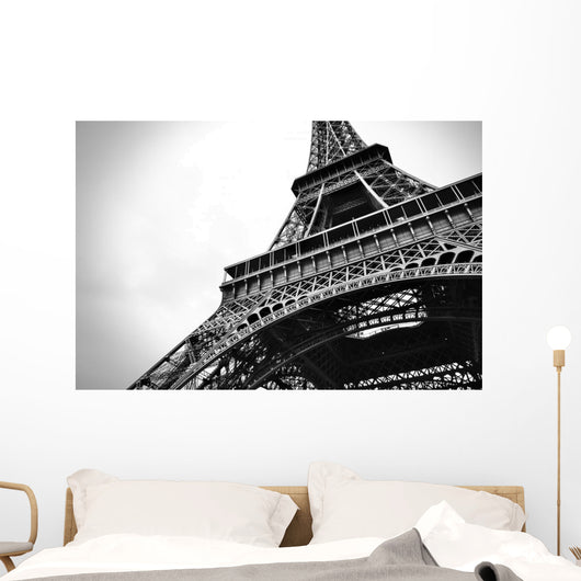 Eiffel Tower Black and