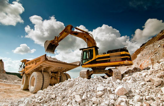 Excavator Bulldozer Quarry