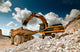 Excavator Bulldozer Quarry