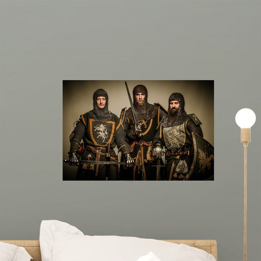 Three Medieval Knights