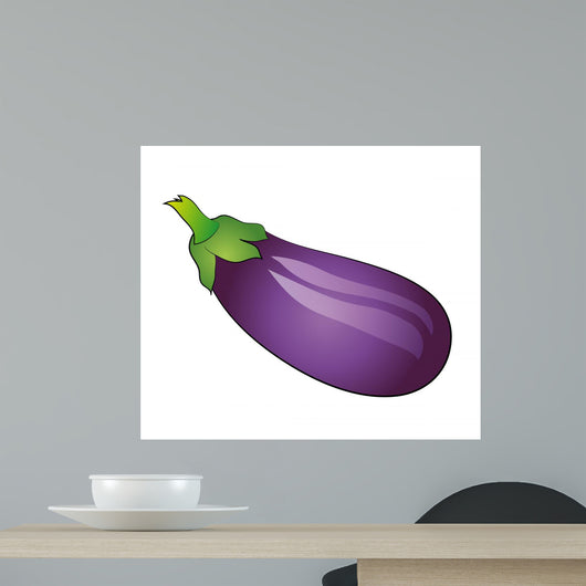 Aubergine Wall Mural