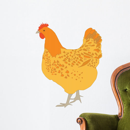 Hen Wall Decal