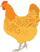 Hen Wall Decal