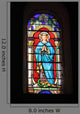 Stained Glass Depicting Virgin