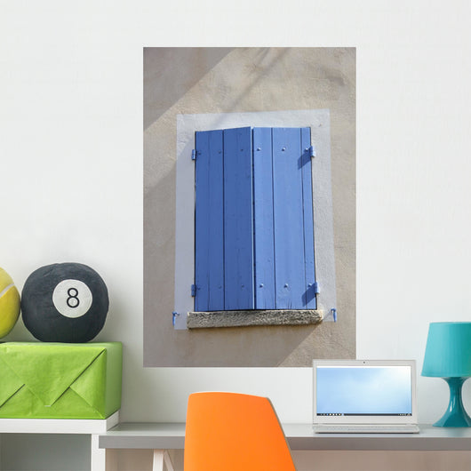 Window with Wooden Shutters