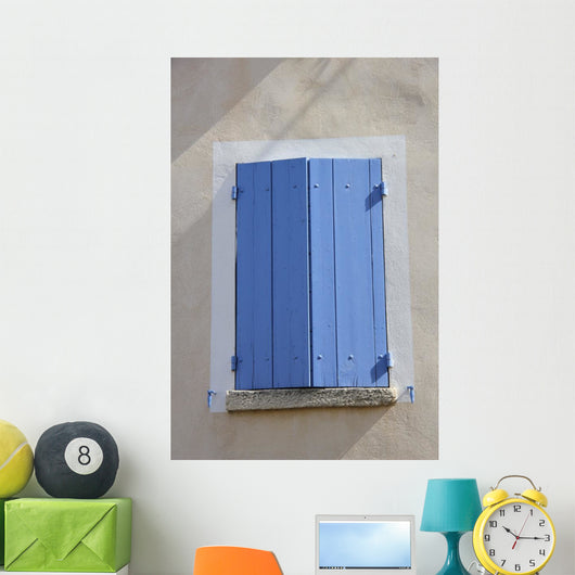 Window with Wooden Shutters