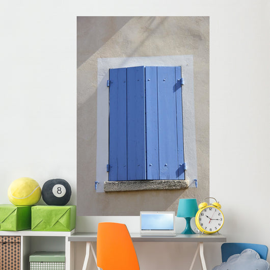 Window with Wooden Shutters