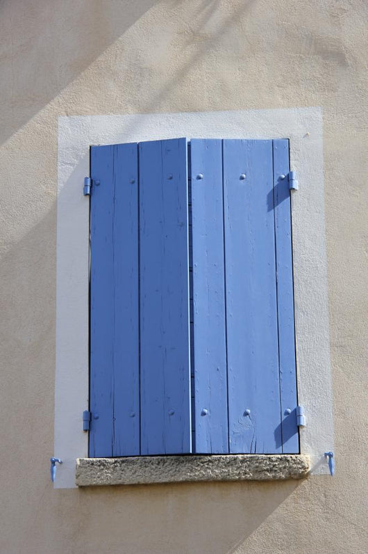 Window with Wooden Shutters
