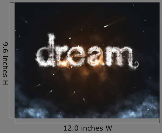 Dream Cloud Burning Word