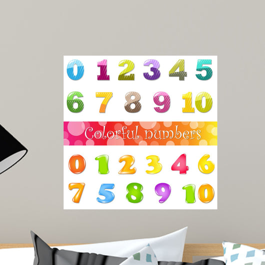 Big Cartoon Numbers Set