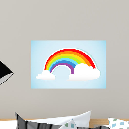 Abstract Paper Rainbow Vector