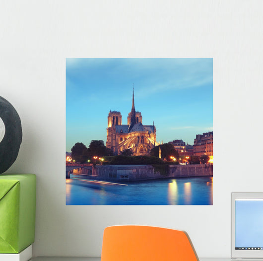 Notre Dame and River