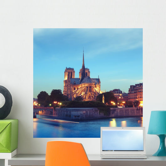 Notre Dame and River