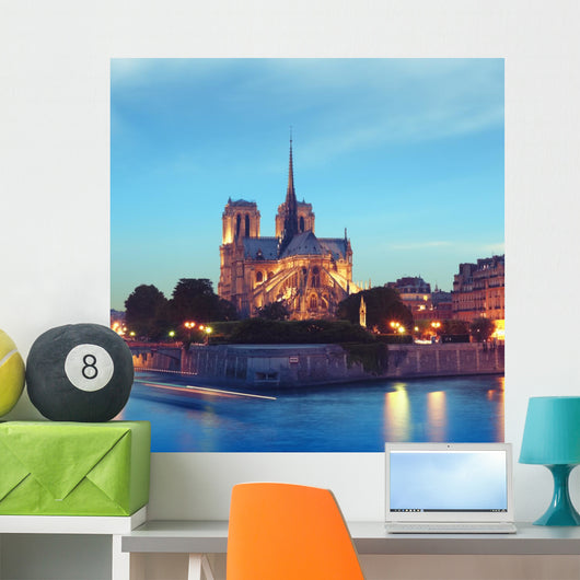 Notre Dame and River